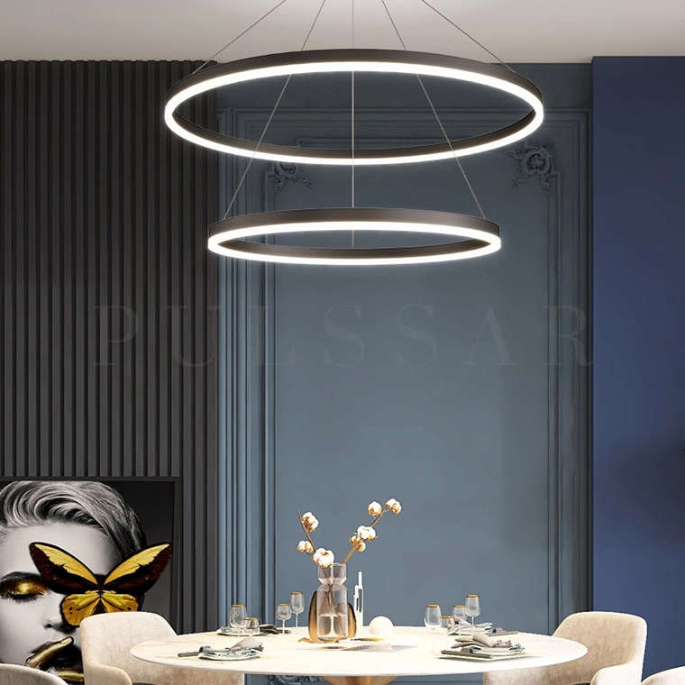 Подсветка над обеденным столом - потолочный светильник с тёплым светом 3000K для уюта Светильники над обеденным столом - потолочная компактная модель люстры для кухни с высокими потолками