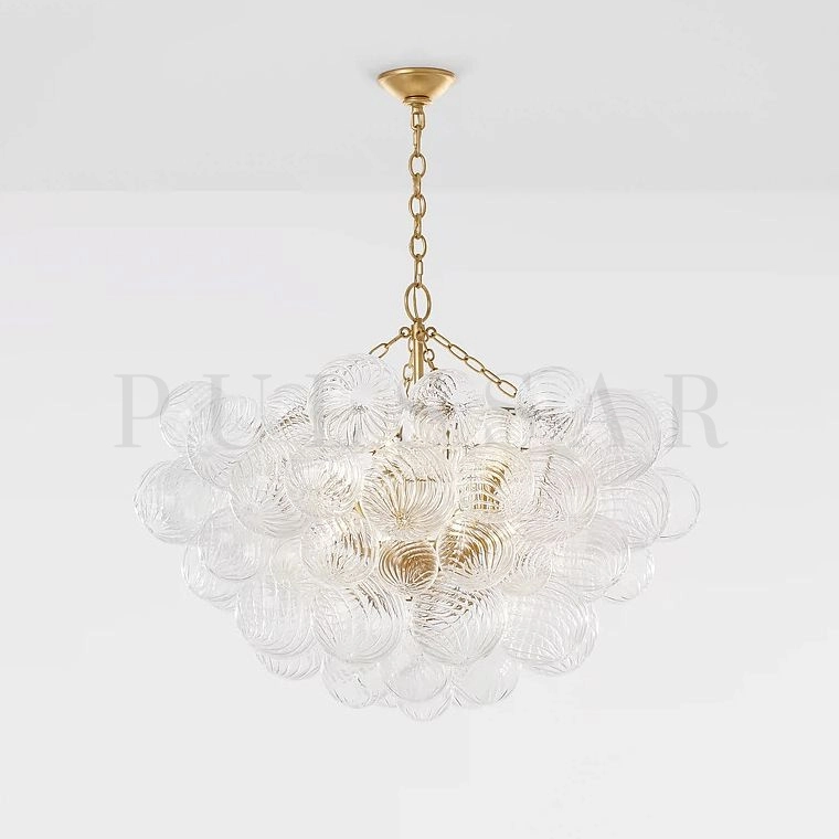 Крепление люстры на натяжной потолок — подвесная модель с фиксацией на анкерном крюке к перекрытию