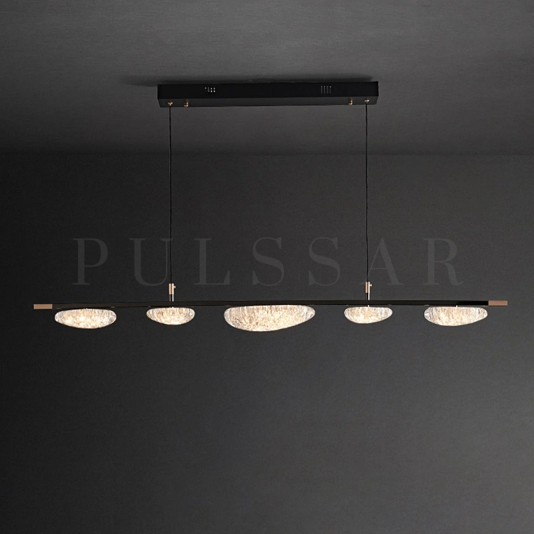 Установка люстры на натяжной потолок — реечный светильник с креплением на планке