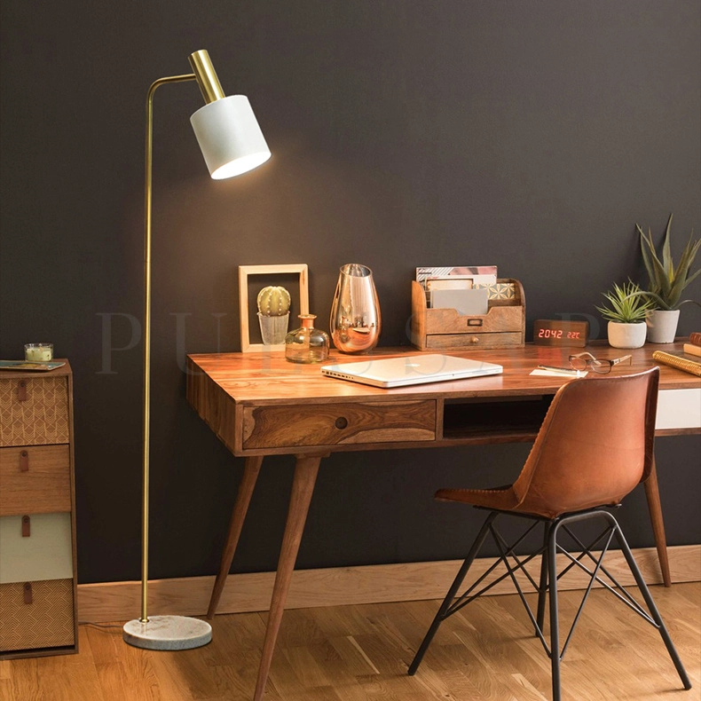 Подсветка рабочего стола — напольный торшер с регулируемой стойкой для зоны отдыха и работы