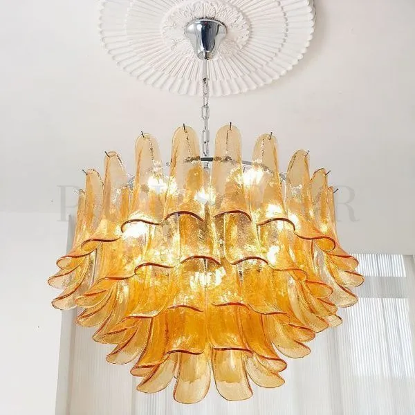 Подвесная люстра LOBBY AMBER