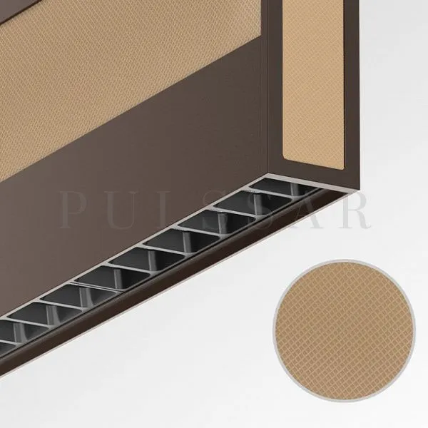 Реечная люстра MERE