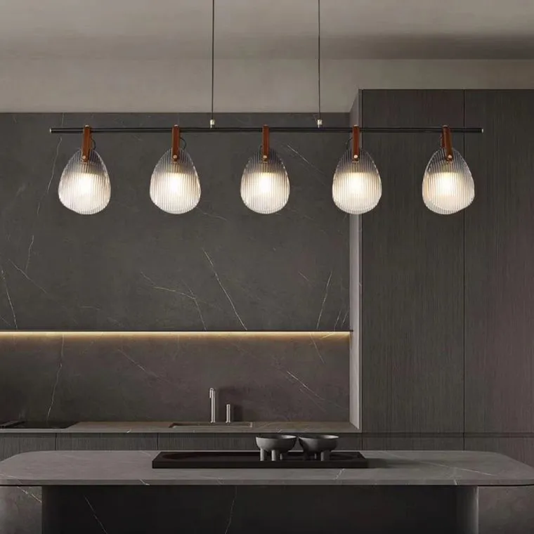 Реечная люстра CONCH L