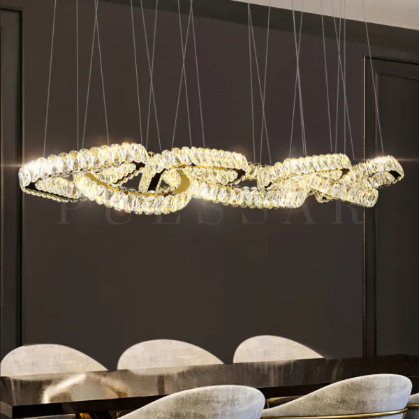 Реечная люстра SEFENIAS LUX