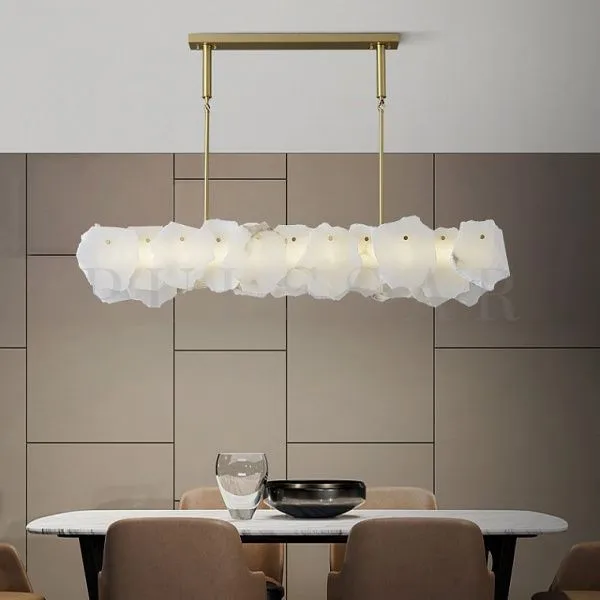 Реечная люстра MARBLE R LONG