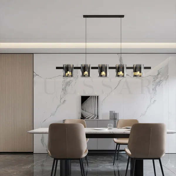 Реечная люстра JANICE LONG