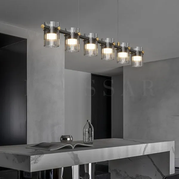 Реечная люстра PILLAR LONG