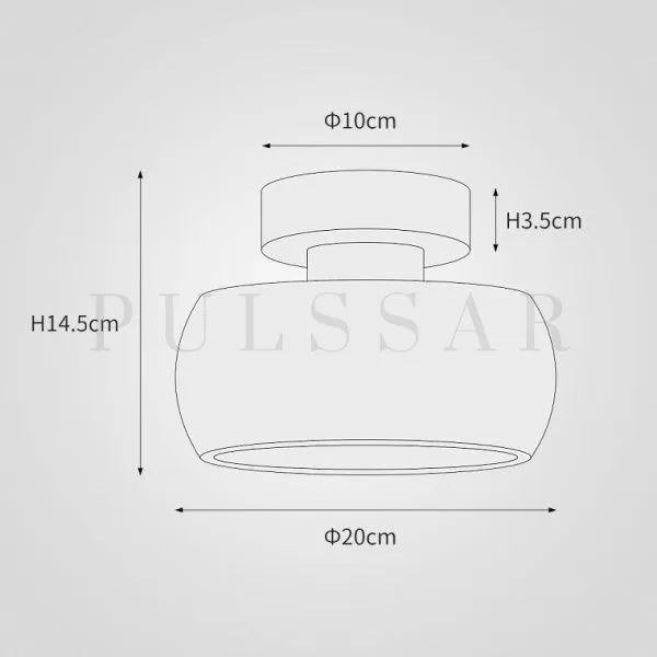 Потолочный светильник OCULOS ONE CH