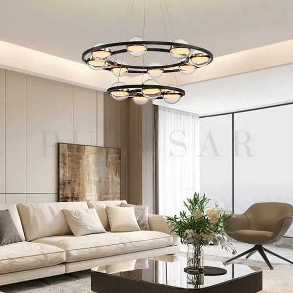 Кольцевая люстра SATURNA CH