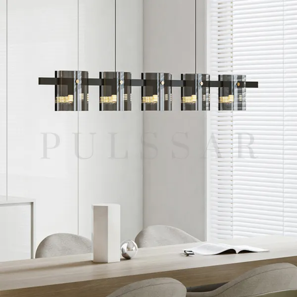 Реечная люстра JANICE LONG