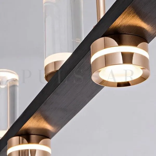 Реечная люстра DAGGRY