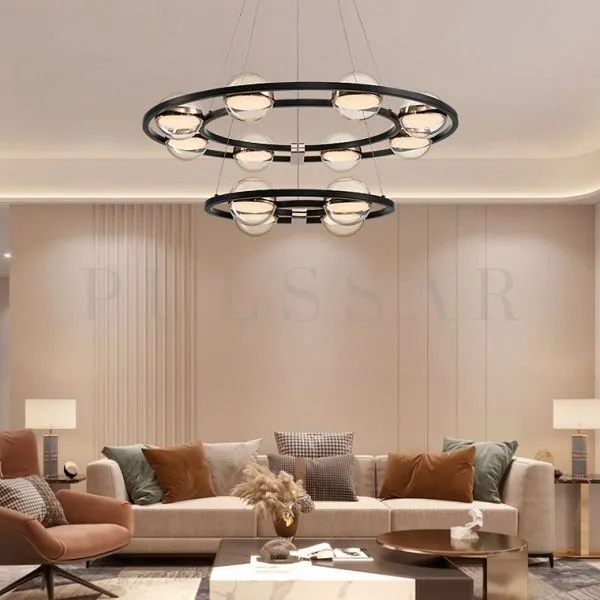 Кольцевая люстра SATURNA CH