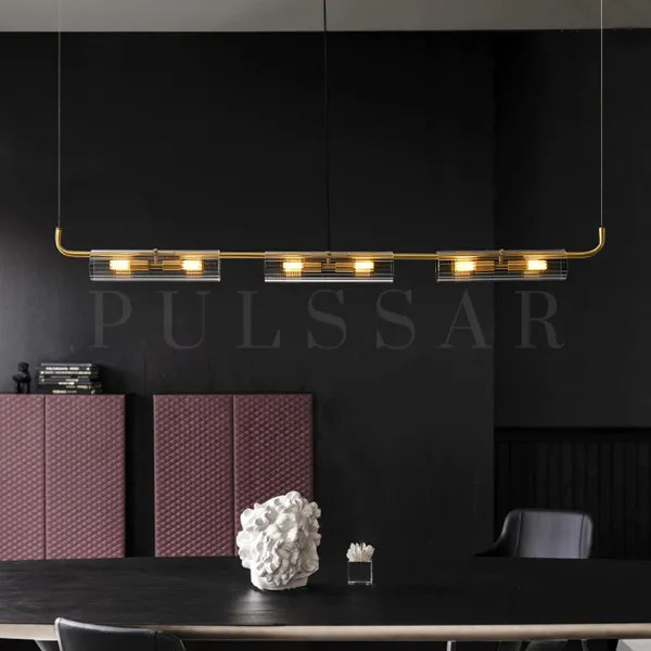 Реечная люстра LUCINA LONG