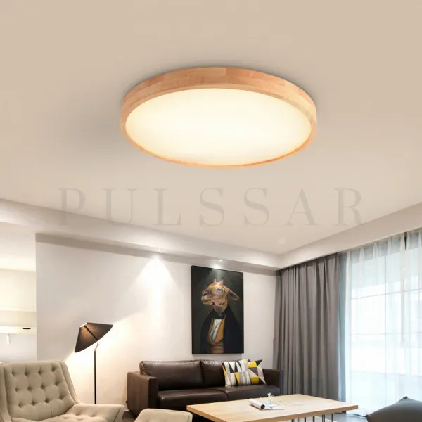 Потолочный светильник DISC WOOD