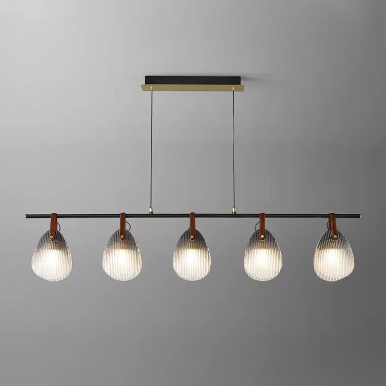 Реечная люстра CONCH L