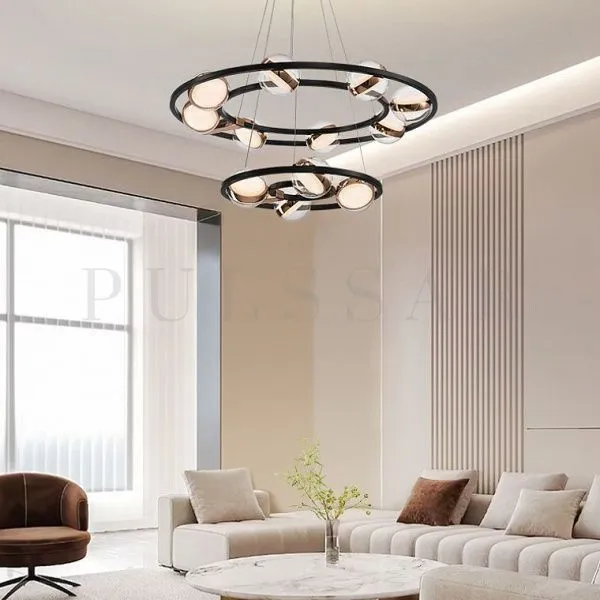 Кольцевая люстра SATURNA CH