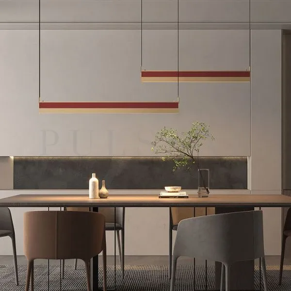 Реечная люстра MERE