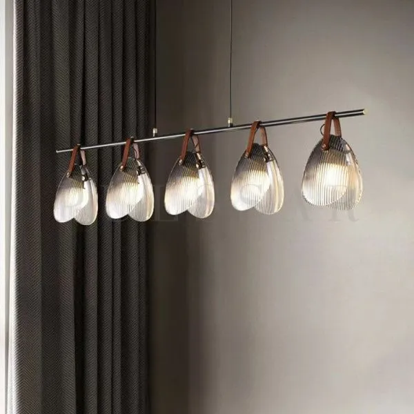 Реечная люстра CONCH L
