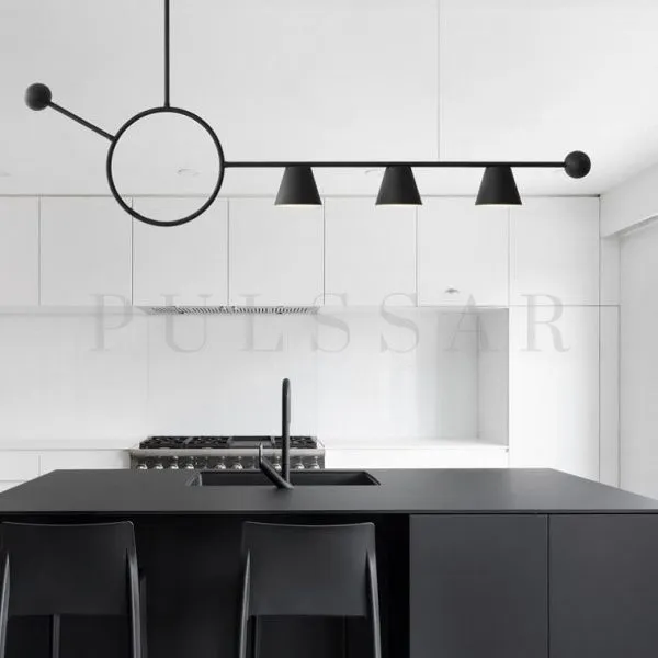 Реечная люстра HEDVIG