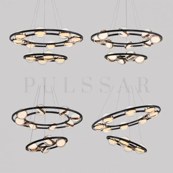 Кольцевая люстра SATURNA CH