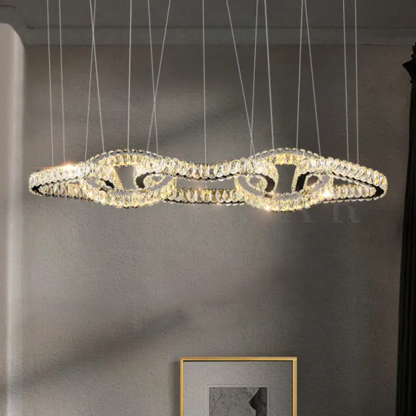 Реечная люстра SEFENIAS LUX