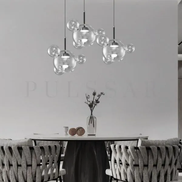 Подвесной светильник BUBBLE B BLACK LUX
