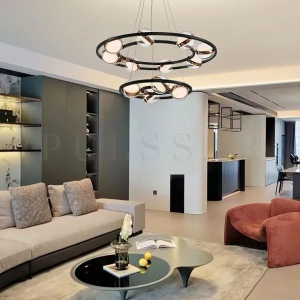 Кольцевая люстра SATURNA CH