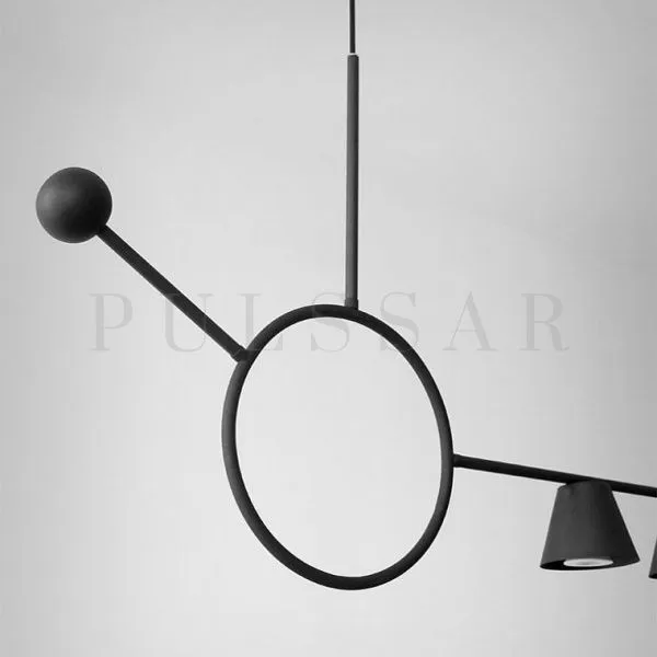 Реечная люстра HEDVIG