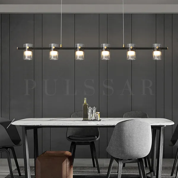 Реечная люстра PILLAR LONG