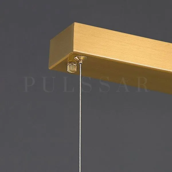 Реечная люстра LUSINE