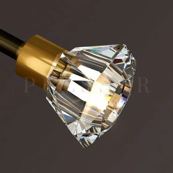 Реечная люстра KENDRA