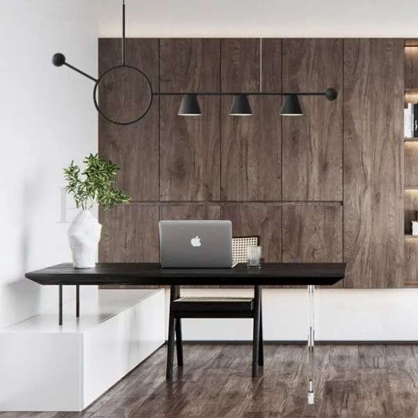 Реечная люстра HEDVIG