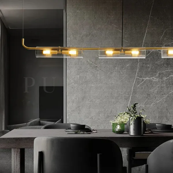 Реечная люстра LUCINA LONG