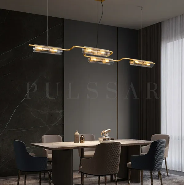 Реечная люстра LUCINA LONG