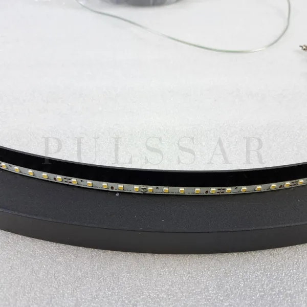 Кольцевая люстра QUARTZ BLACK