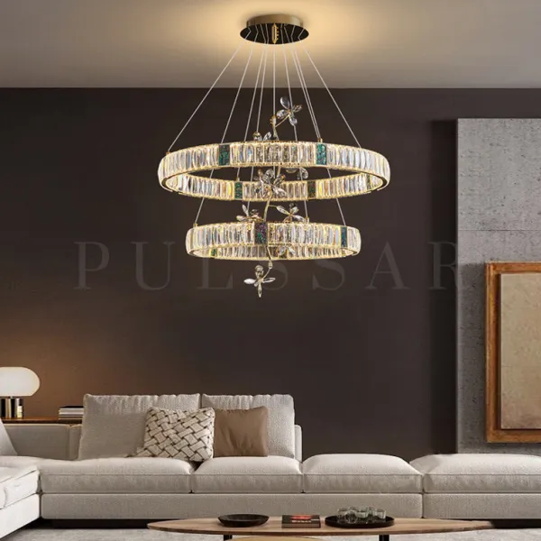 Кольцевая люстра FIOLA LUX