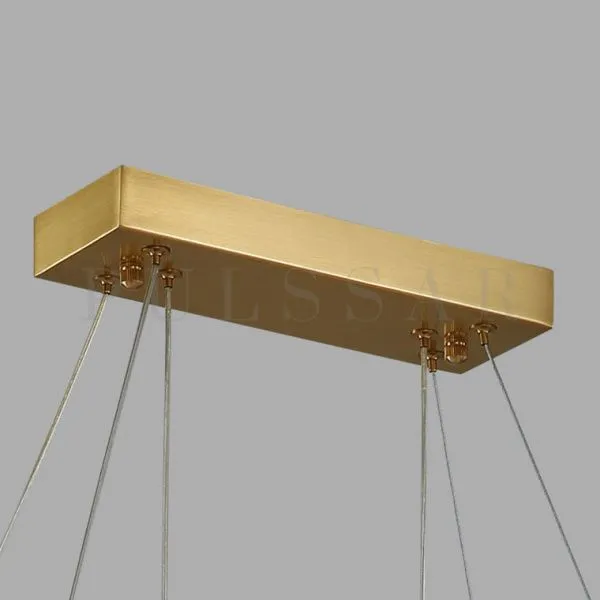 Реечная люстра ZEN L