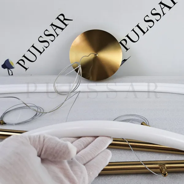 Реечная люстра GLORIFY LONG