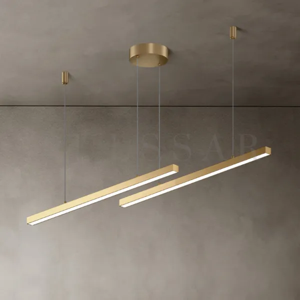 Реечная люстра HELKEN DUO
