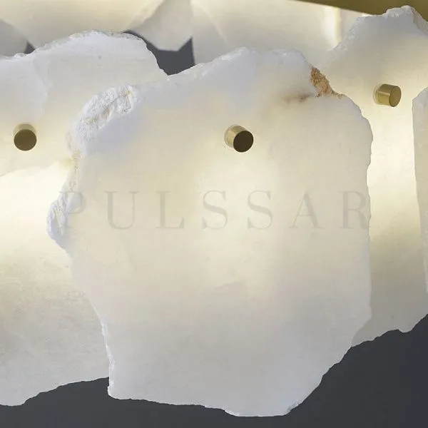 Реечная люстра MARBLE R LONG