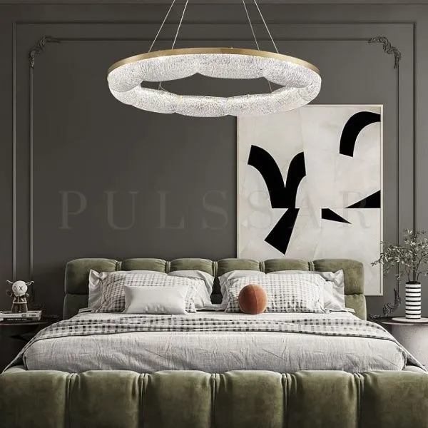 Кольцевая люстра NELIUS WAVY
