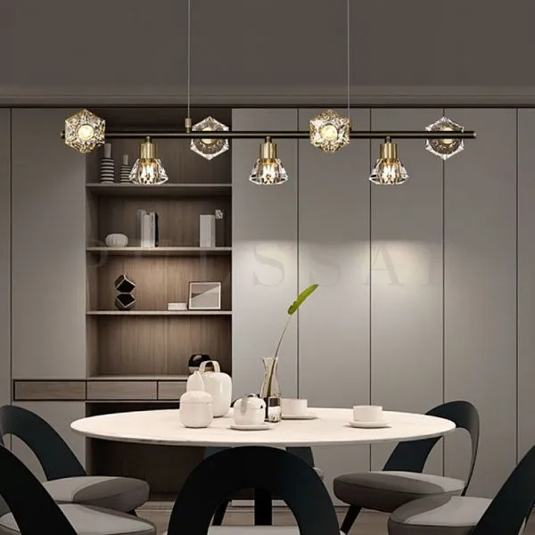 Реечная люстра KENDRA