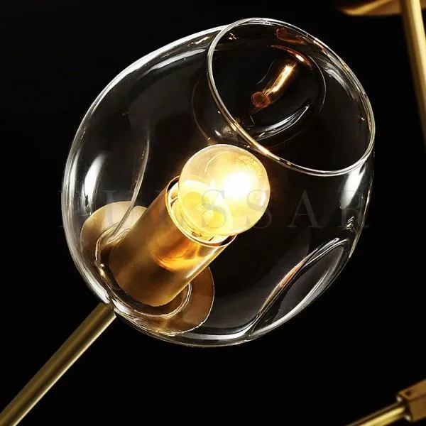 Подвесная люстра ADEL BRASS