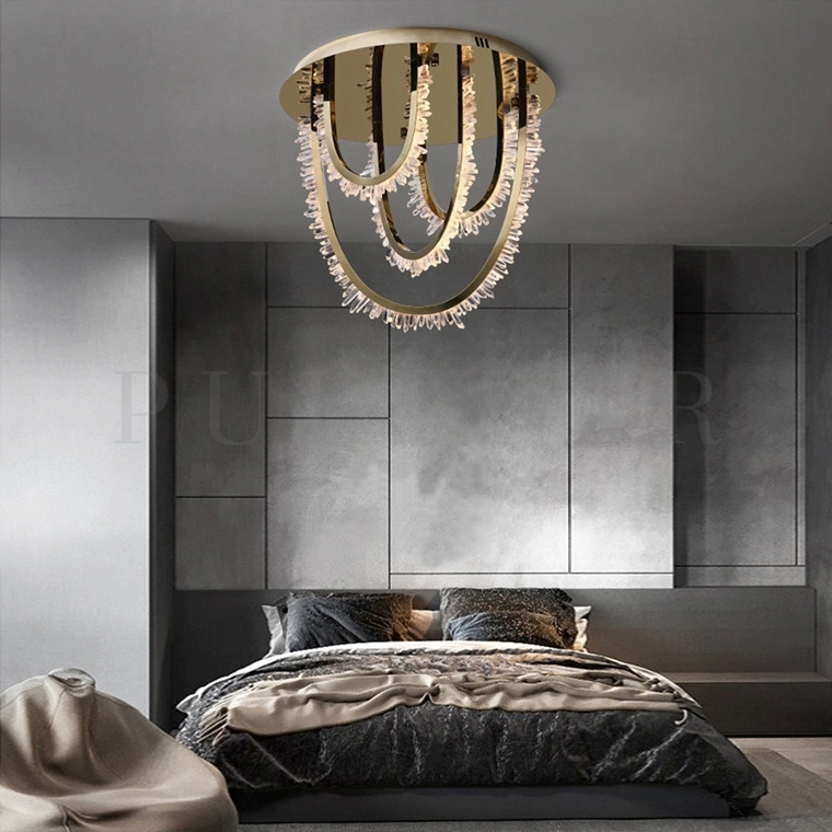 Какой свет лучше для спальни: люстра Gliese Ch с теплой цветовой температурой Светильник для спальни Gliese Ch — дизайн освещения в современном стиле