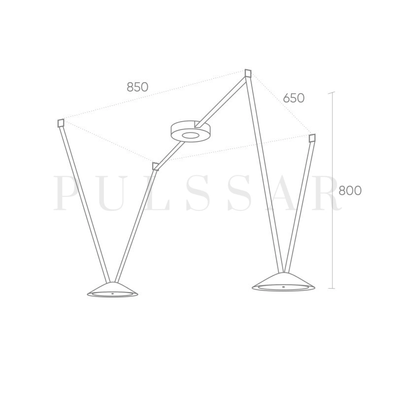 Схема соединения секций трековой системы Схема с размерами трековой системы: процесс монтажа и соединения секций трекового шинопровода