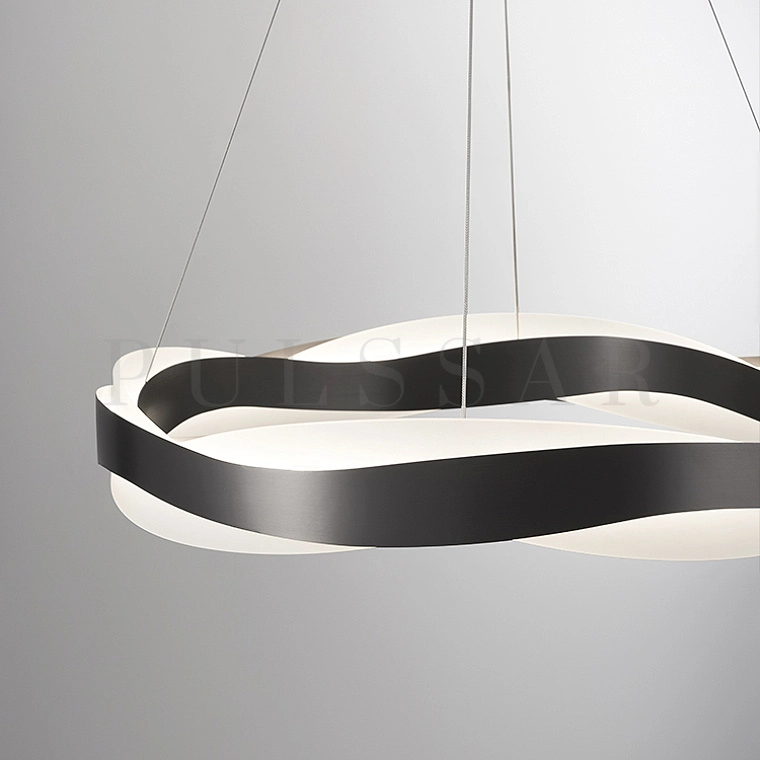 Кольцевая люстра MALIKA BLACK