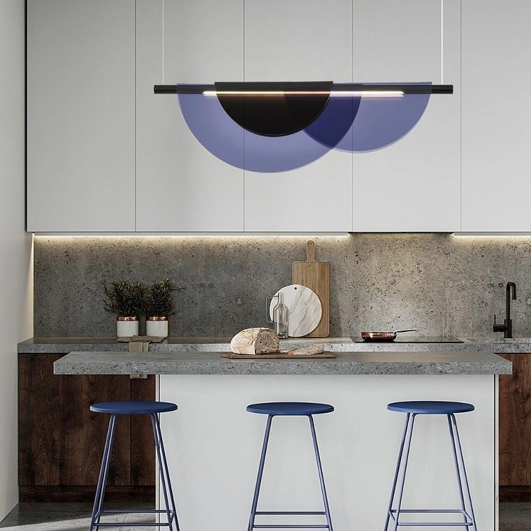 Реечная люстра EQUAL COLOR