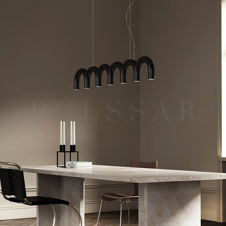 Реечная люстра VETRO LONG