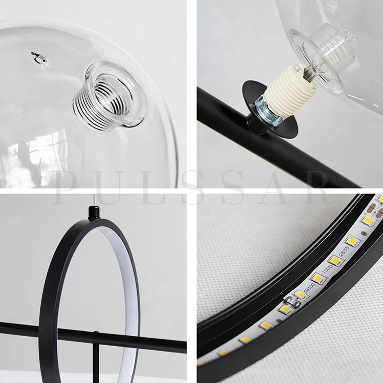 Реечная люстра IONA L