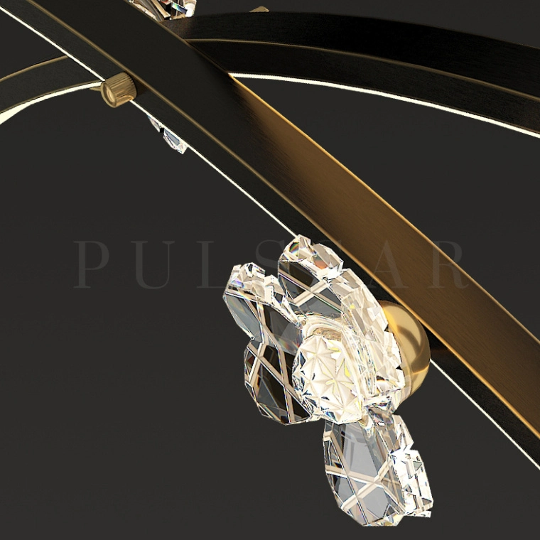 Реечная люстра CAMILIA ARC